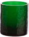 Ljuslykta grön -mörkgrön, krackelerat glas